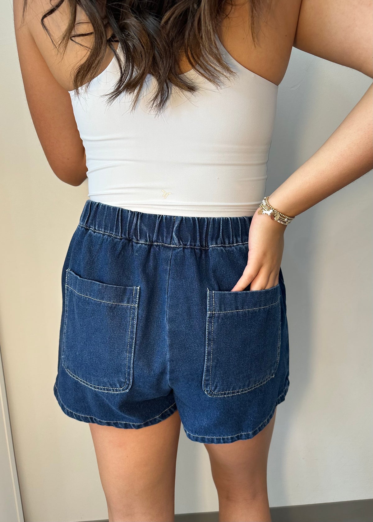 BELONGS TO ME DENIM SKORT