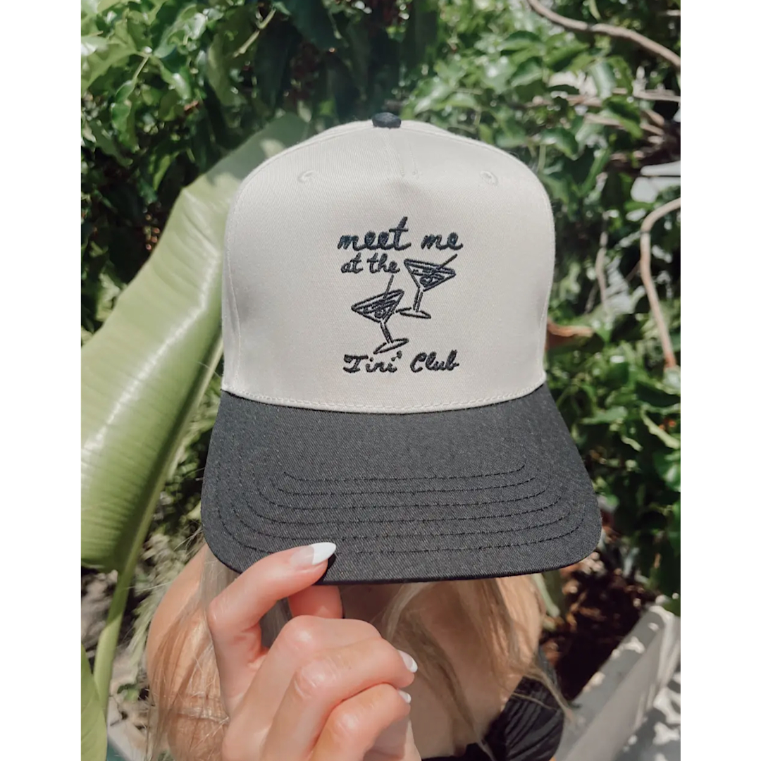 MEET ME AT THE TINI CLUB TRUCKER HAT