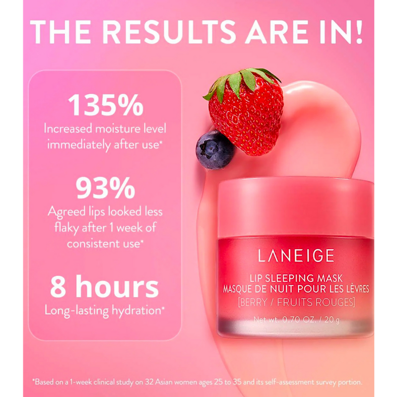 L’ANEIGE LIP SLEEPING MASK - BERRY