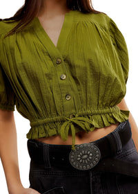 FREE PEOPLE DUCHESS CONCHO BELT