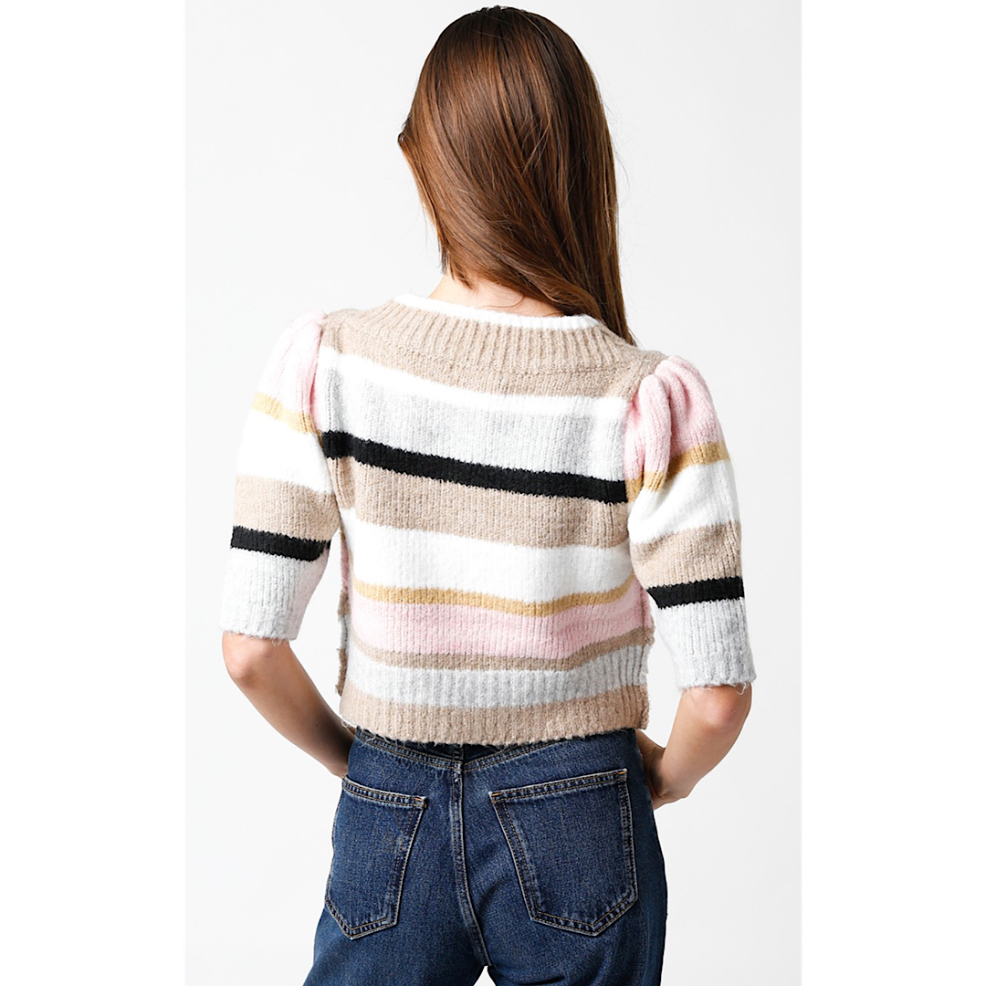 THE MEADOWS STRIPED SWEATER