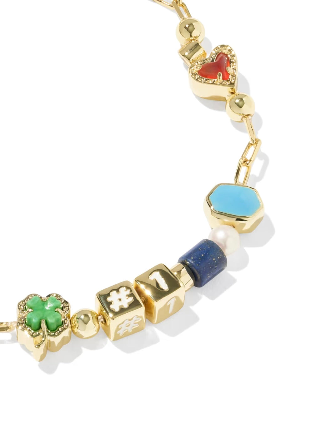 KENDRA SCOTT LACEY DELICATE CHAIN BRACELET