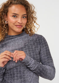ESQUALO TOP CHECK PRINT