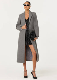 ASTR THE LABEL EMANI SEQUIN MINI DRESS - BLACK