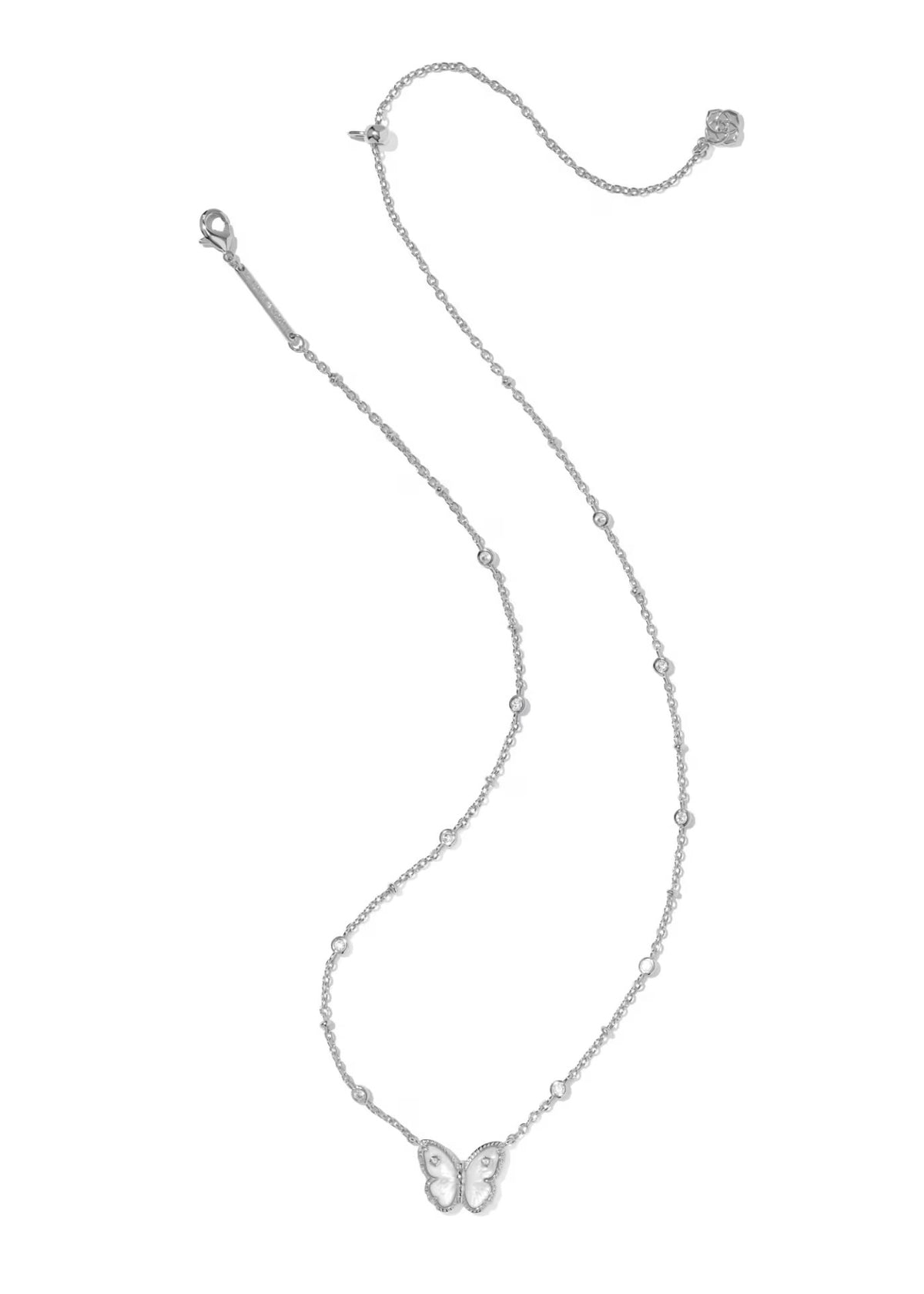 KENDRA SCOTT CAILEY BUTTERFLY SHORT PENDANT NECKLACE