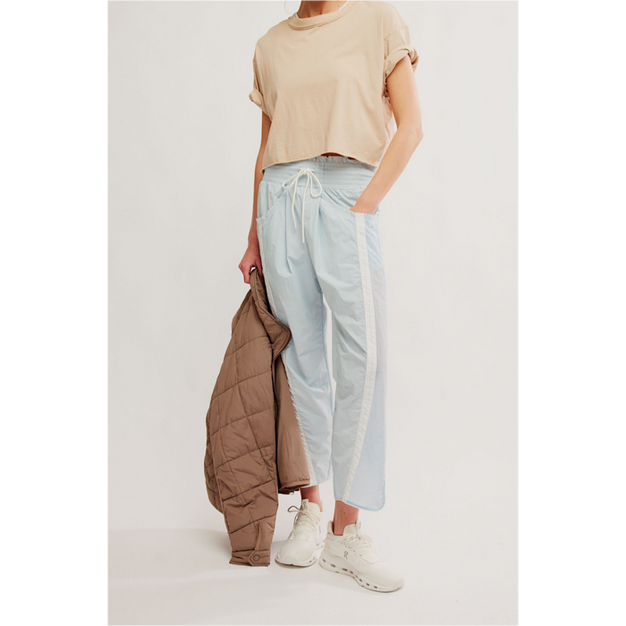 FREE PEOPLE MOVEMENT CHAMP IS HERE PANT - ARCTIC SNOW