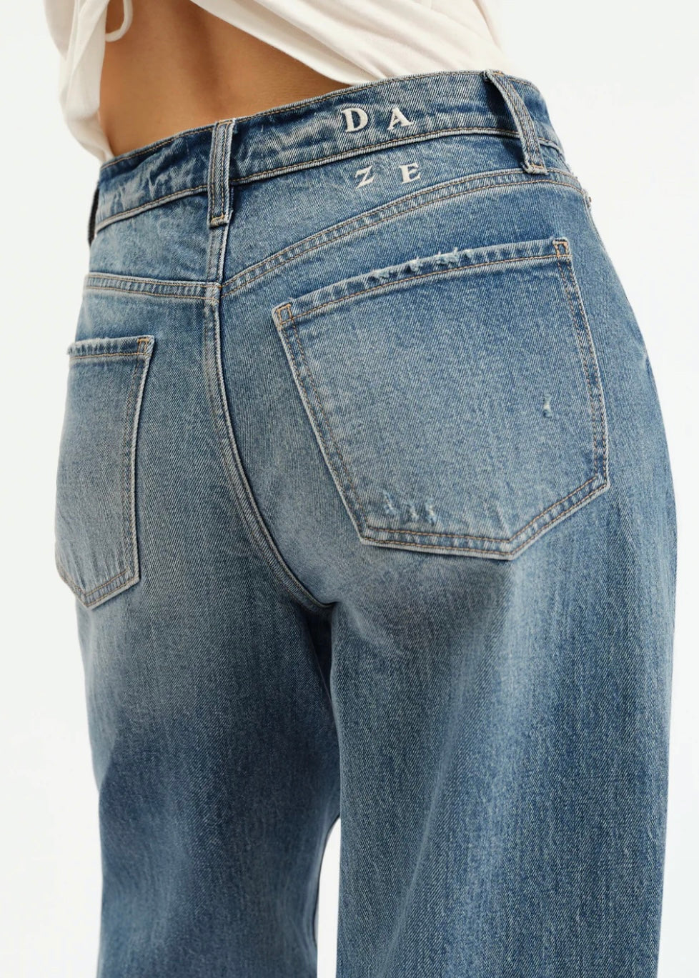 DAZE DENIM VENICE BARREL LEG IN THE BLUES