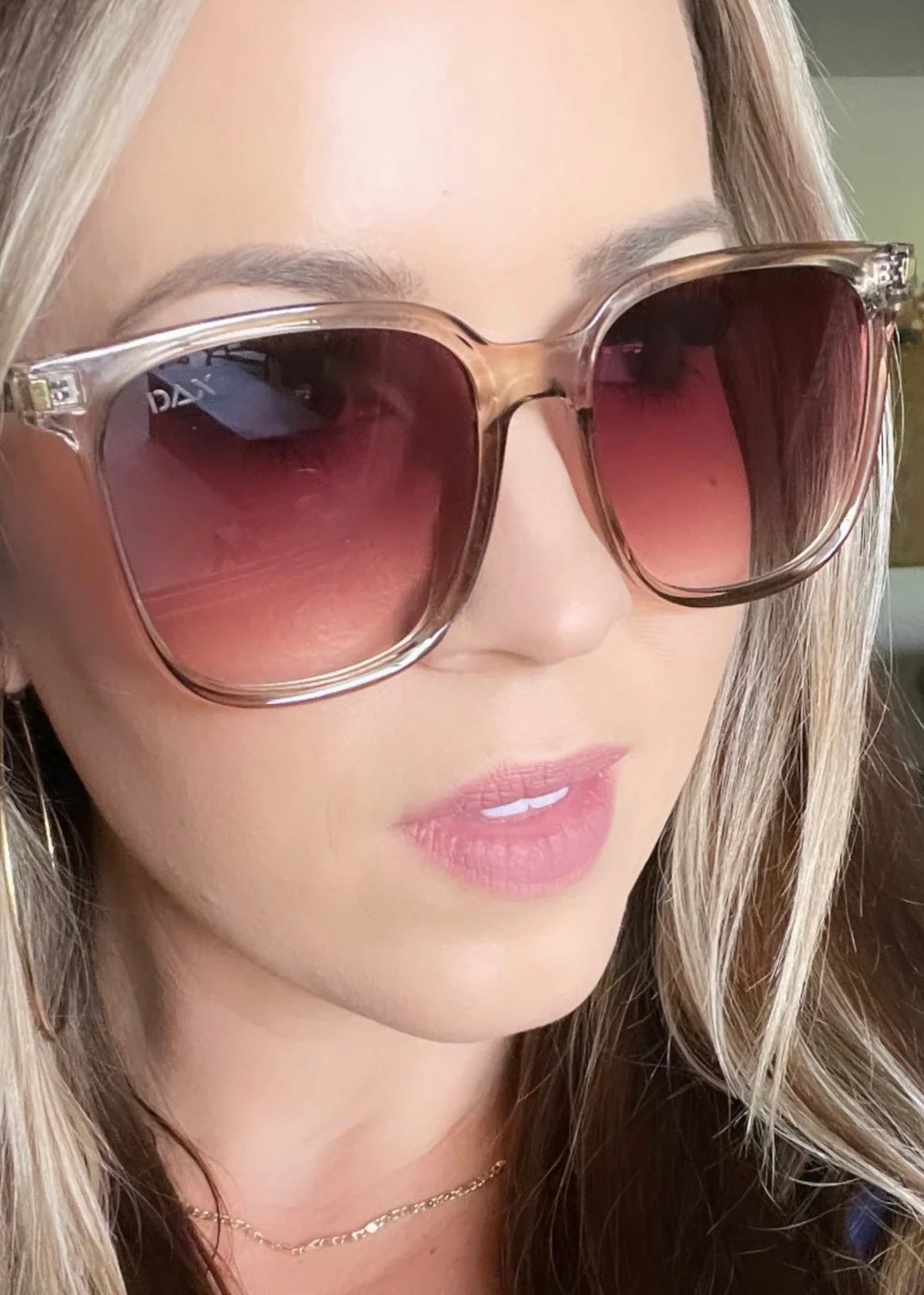 DAX EYEWEAR ELLA SUNGLASSES - BROWN