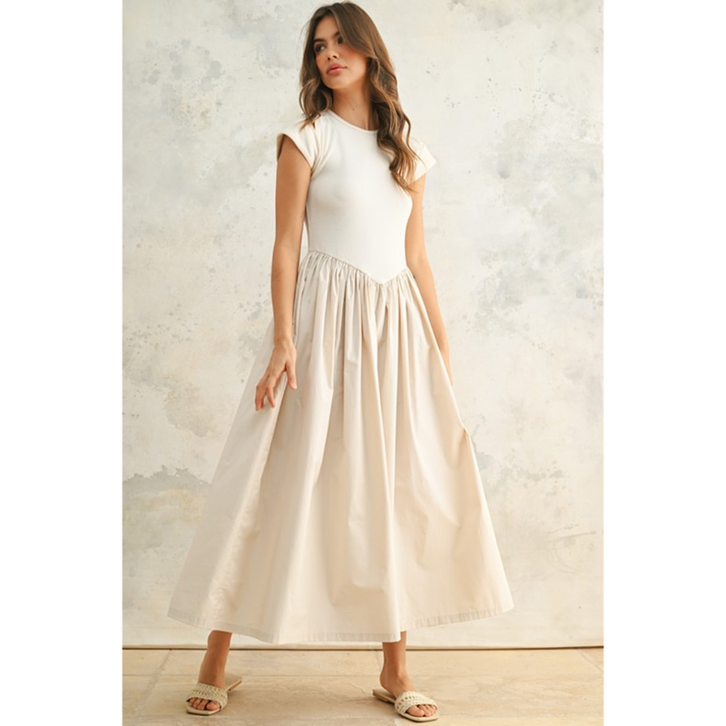 BREAKING HEARTS MIDI DRESS