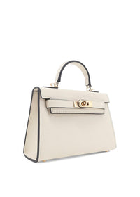 BILLINI HARIETTE HANDLE BAG - BONE