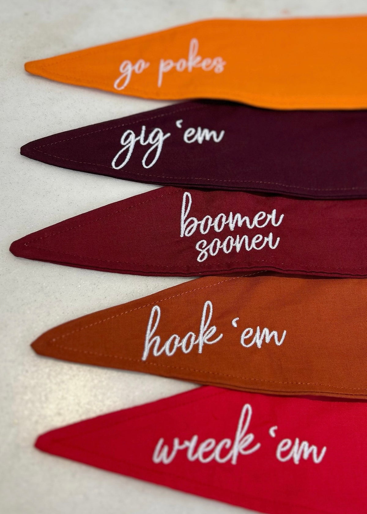SCHOOL SPIRIT SCARVES