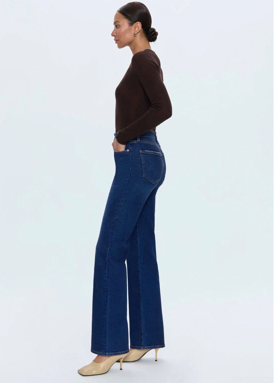 PISTOLA EVIE HIGH RISE SLIM BOOT - PENTHOUSE