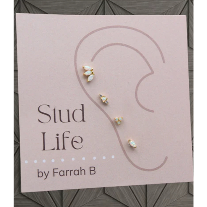 WANDERLUST STUD EARRINGS SET