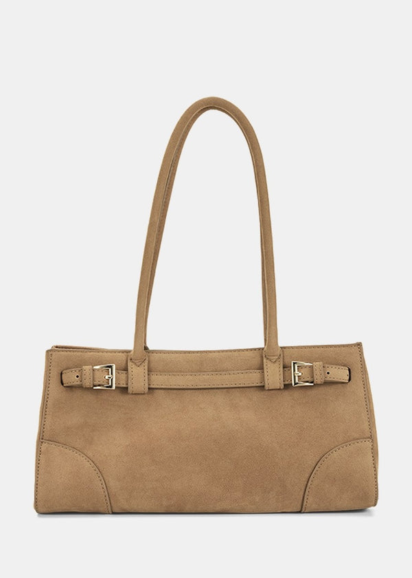 BILLINI NADIA SHOULDER BAG - CAMEL SUEDE