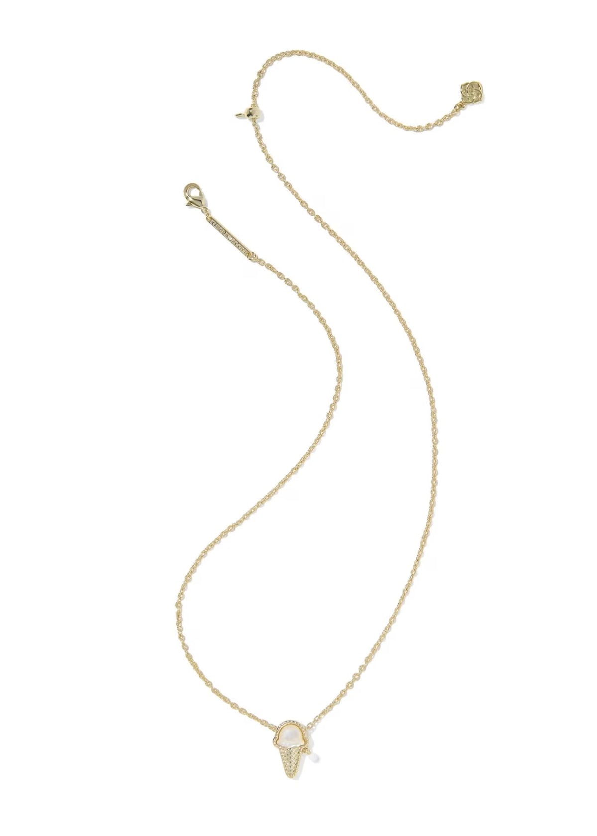 KENDRA SCOTT ICE CREAM SHORT PENDANT NECKLACE