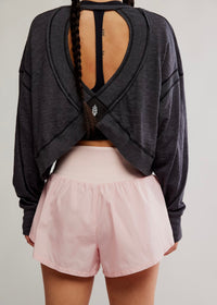 FREE PEOPLE MOVEMENT CARPE DIEM SHORT - ROSEWATER