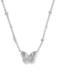 KENDRA SCOTT CAILEY BUTTERFLY SHORT PENDANT NECKLACE