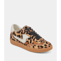 DOLCE VITA NOTICE STITCH SNEAKERS - DK LEOPARD CALF HAIR