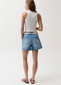 PISTOLA AOKI HIGH RISE A-LINE SHORTS - HIDDEN GEM