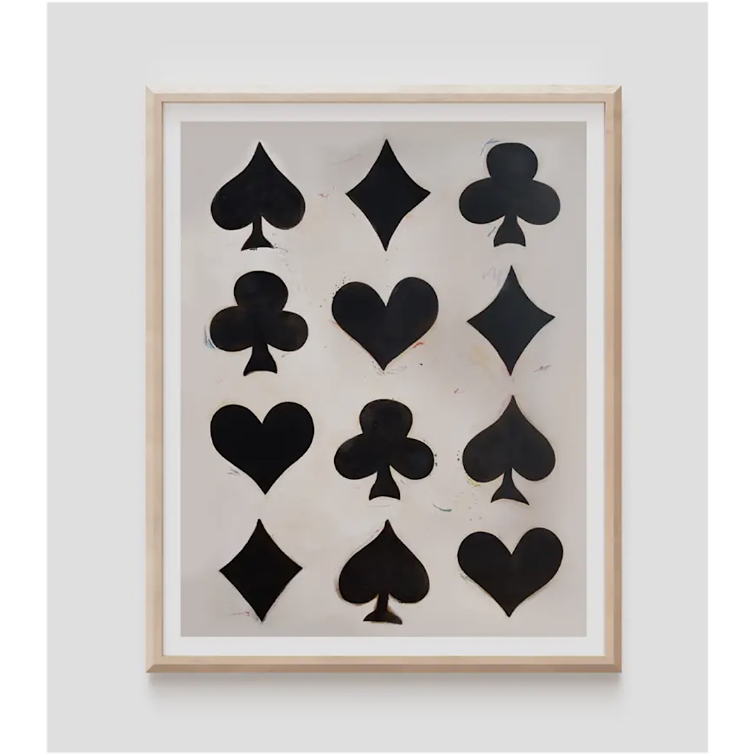 PLAY YOUR CARDS RIGHT WALL PRINT