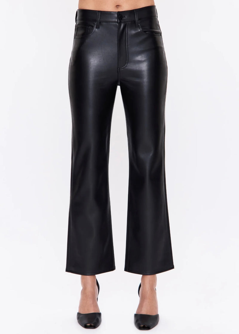 PISTOLA ALLY HIGH RISE VINTAGE ANKLE BOOT - ONYX