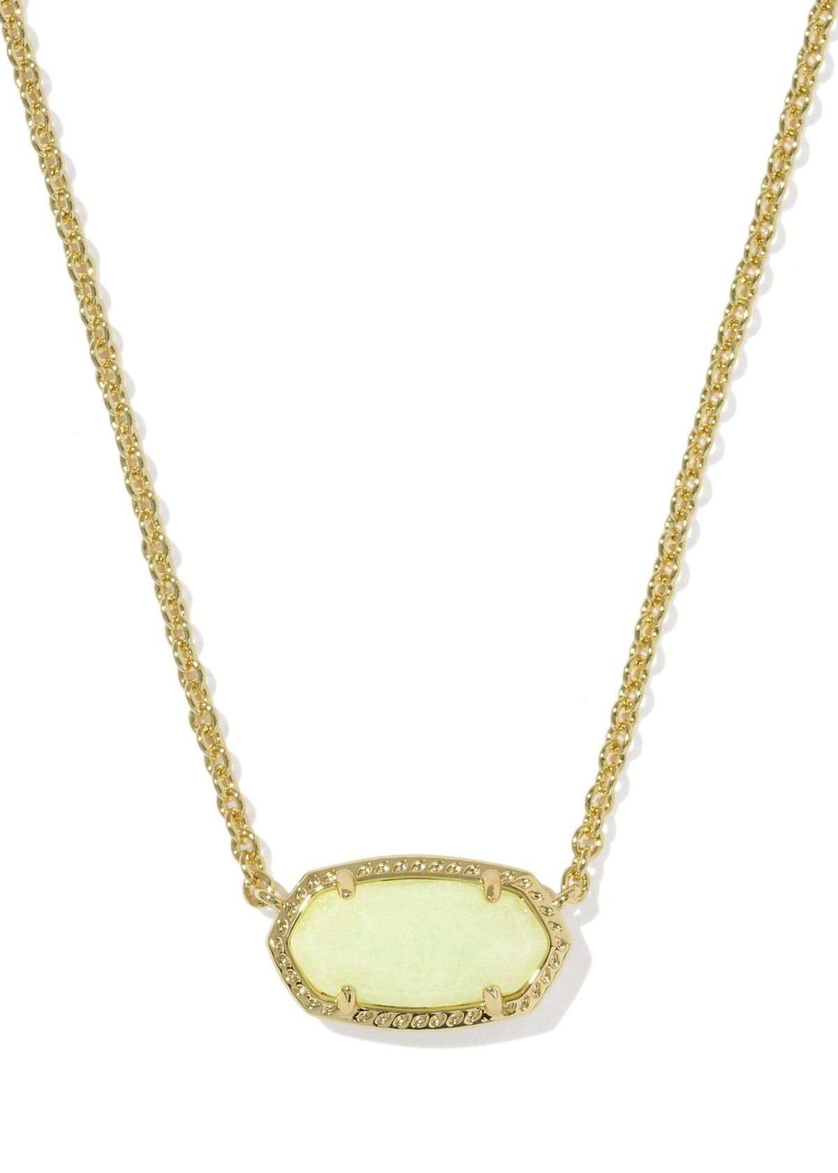 KENDRA SCOTT ELISA BOO SHORT PENDANT NECKLACE
