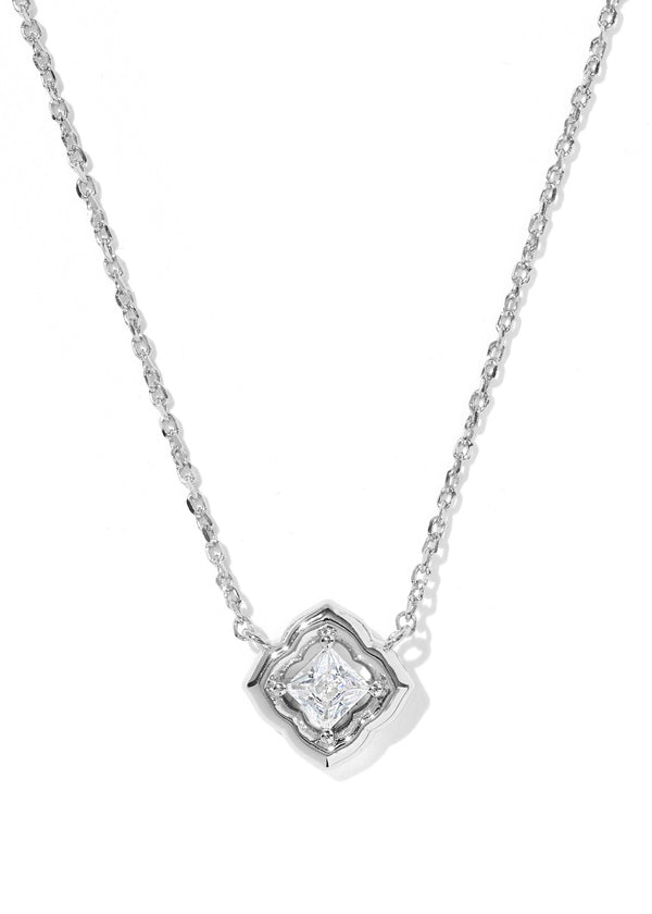 KENDRA SCOTT MALLORY CRYSTAL PENDANT NECKLACE