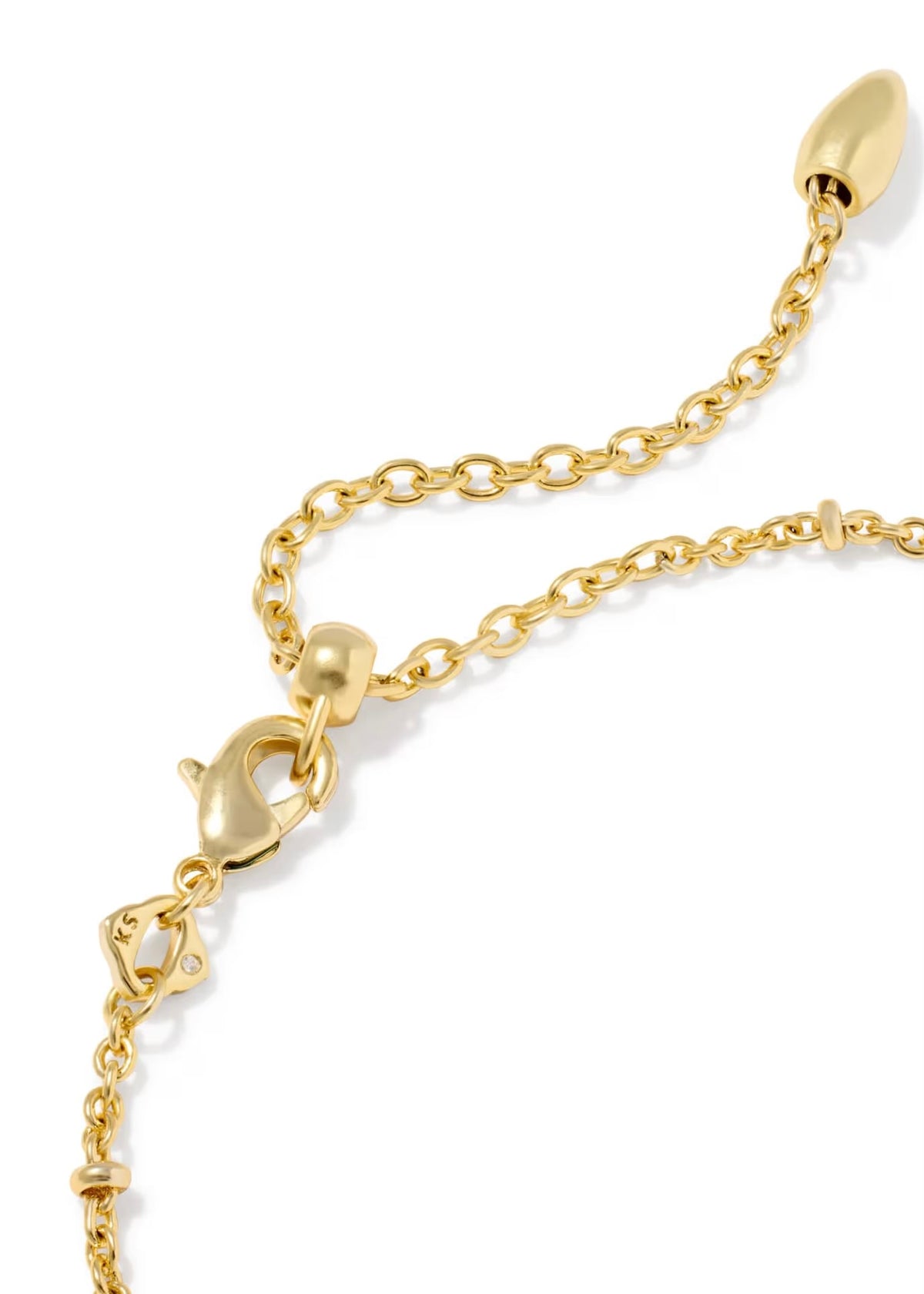 KENDRA SCOTT TIGER STRIPED ELAINA DELICATE CHAIN BRACELET