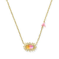 KENDRA SCOTT ELISA BIRD SHORT PENDANT NECKLACE