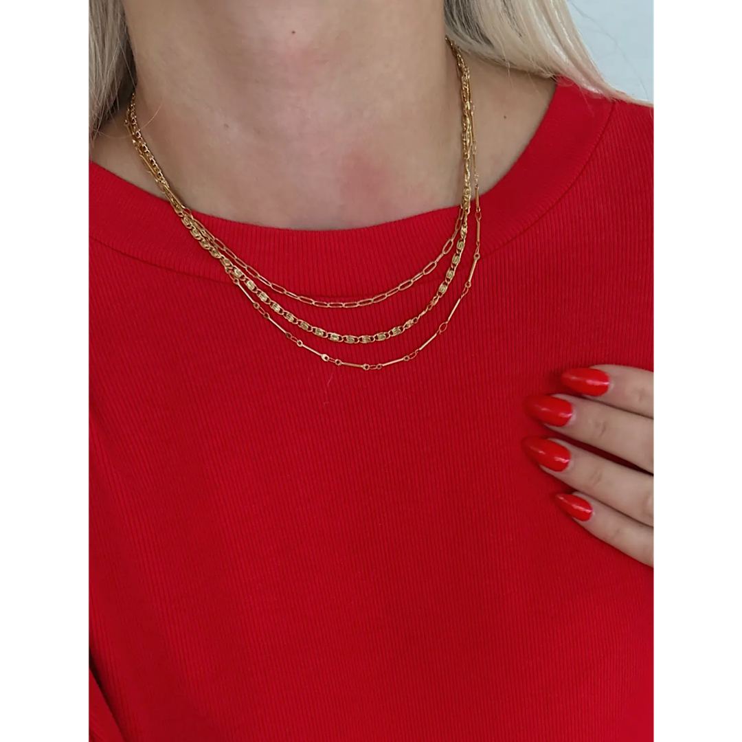 THE TRIPLE THREAT NECKLACE