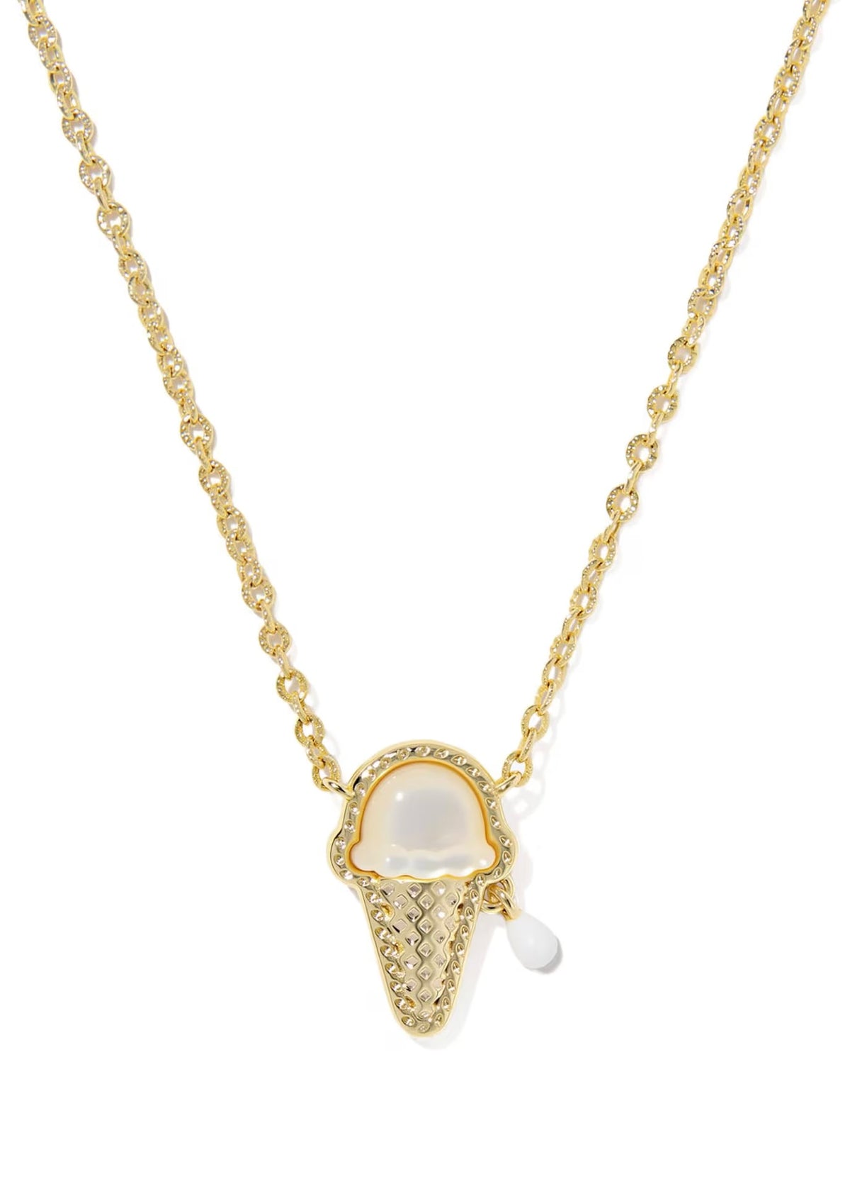 KENDRA SCOTT ICE CREAM SHORT PENDANT NECKLACE