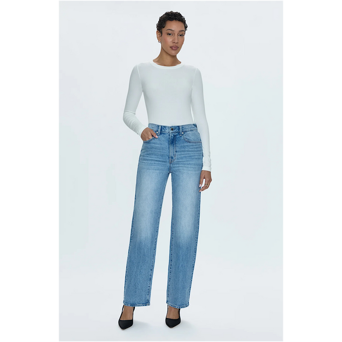 PISTOLA CASSIE SUPER HIGH RISE STRAIGHT JEANS - FONDA