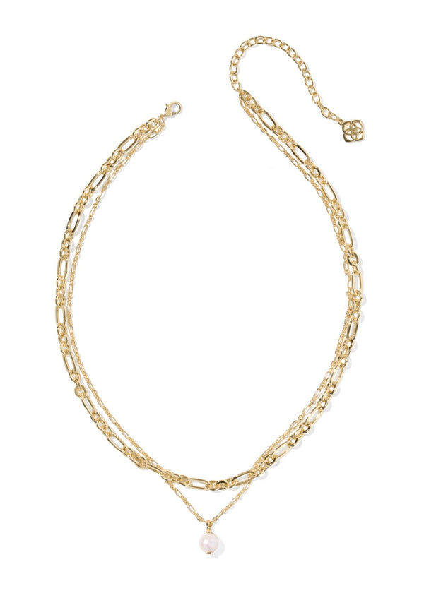KENDRA SCOTT ASHTON MULTI STRAND NECKLACE