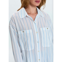 PISTOLA SAMANTHA SHIRT - FROST STRIPE