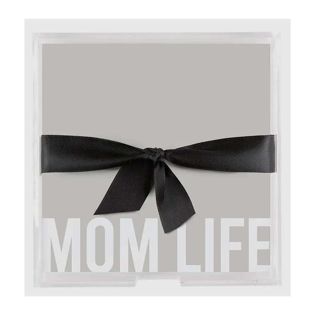 ACRYLIC TRAY & NOTEPAD - MOM LIFE