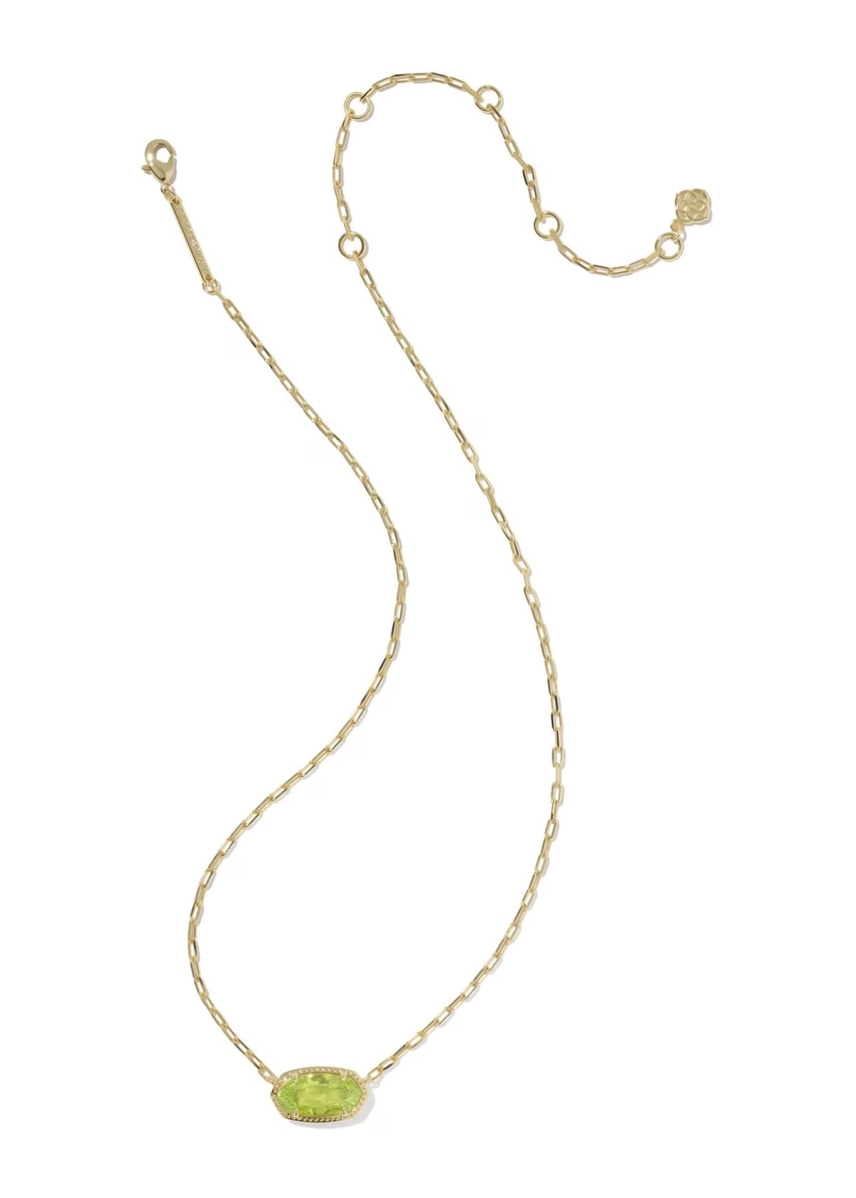 KENDRA SCOTT ELISA LUXE SHORT PENDANT NECKLACE