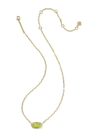 KENDRA SCOTT ELISA LUXE SHORT PENDANT NECKLACE