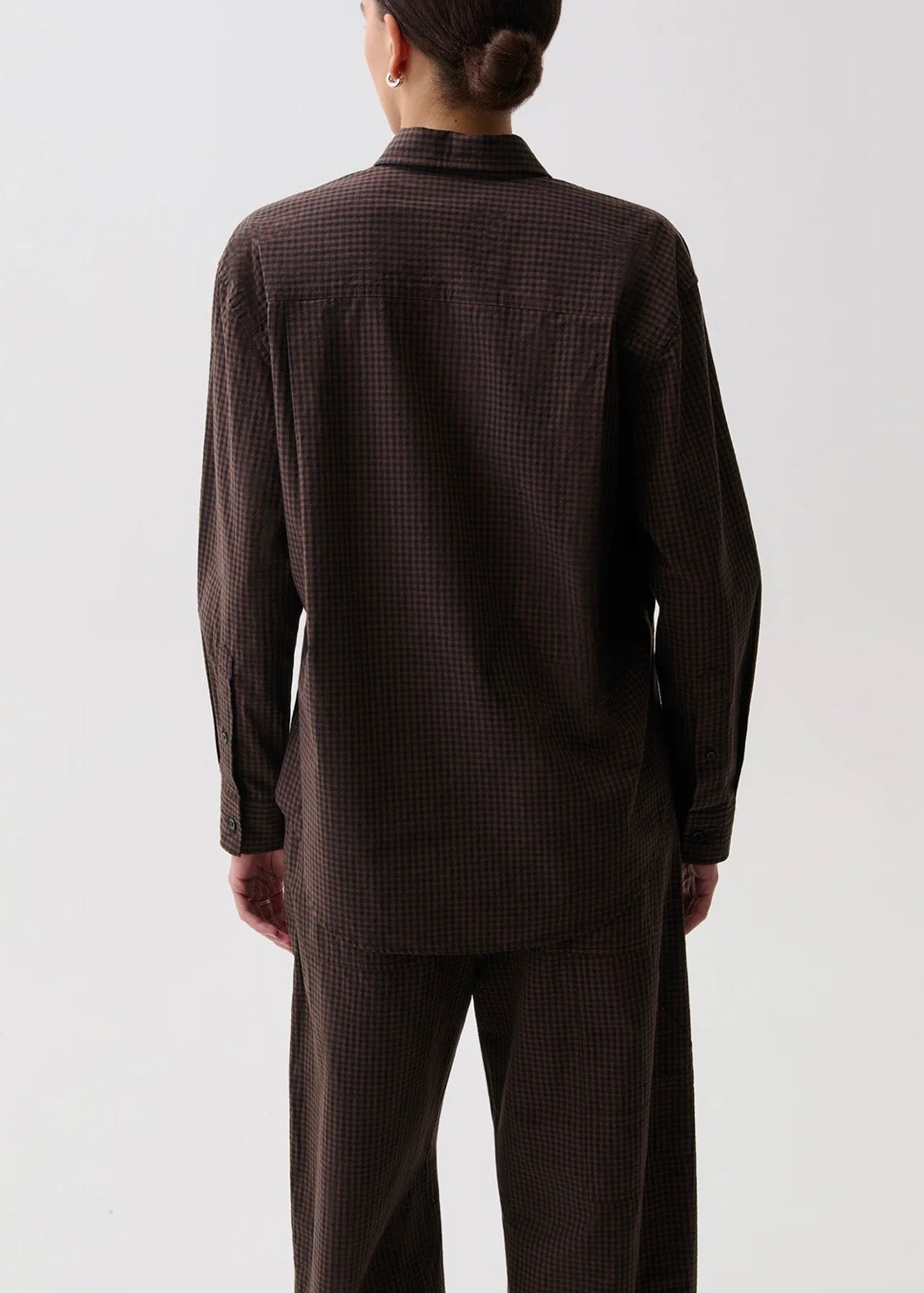 PISTOLA MILA BUTTON DOWN WRAP TOP - HOT TODDY