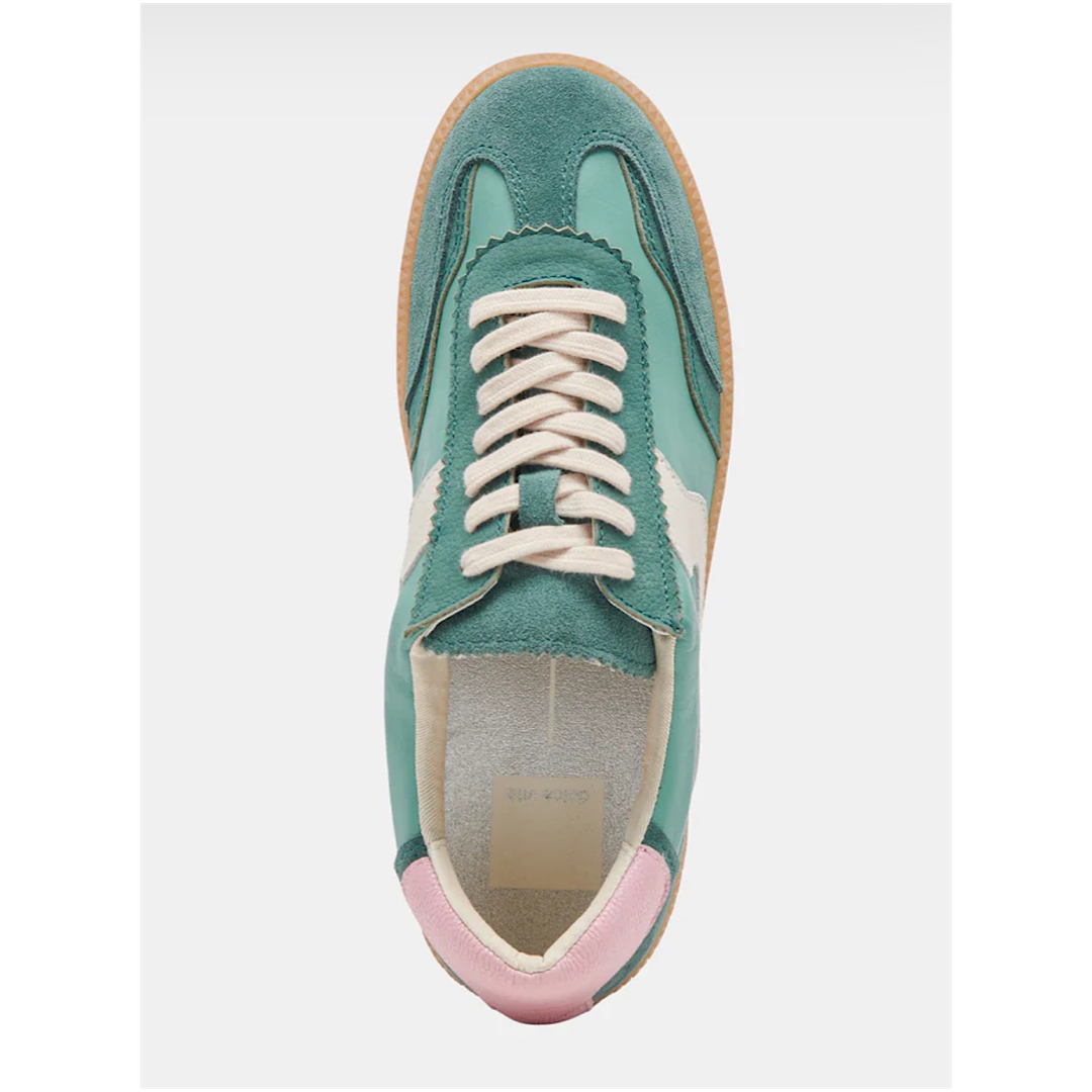 DOLCE VITA NOTICE SNEAKERS - GREEN SUEDE