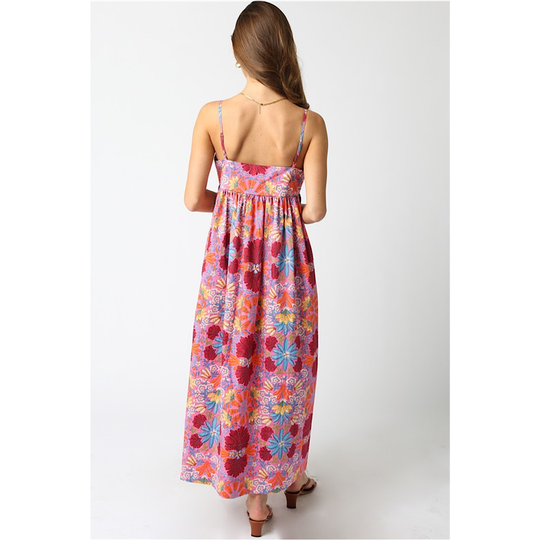 THE FOWLER FLORAL MAXI DRESS