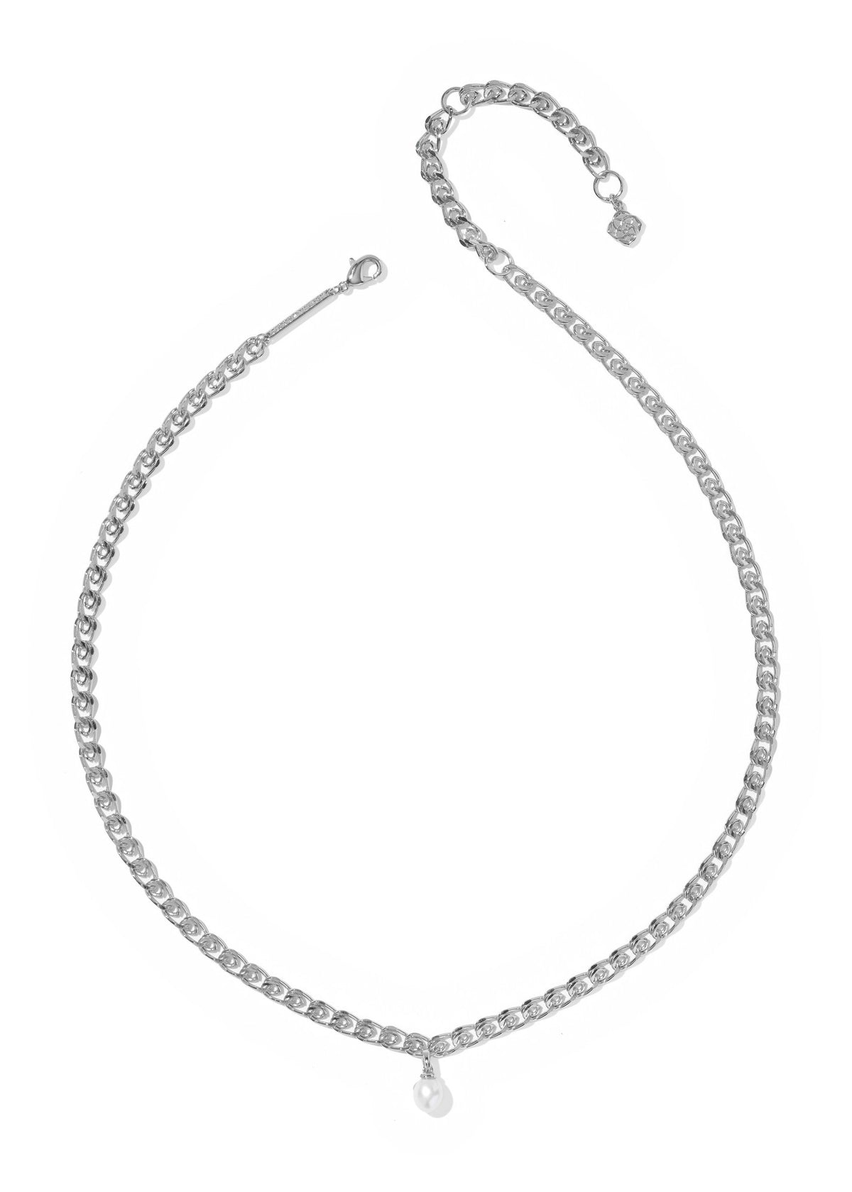 KENDRA SCOTT OAKLAND PEARL SHORT PENDANT NECKLACE