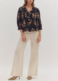 THE GEORGIA FLORAL TOP