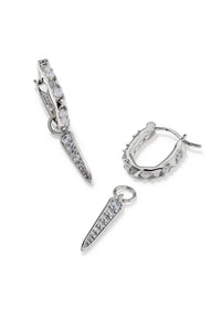 KENDRA SCOTT FATE HOOP EARRINGS