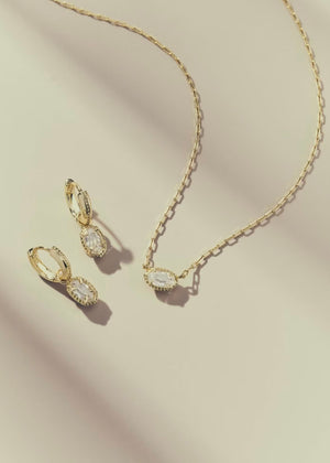 KENDRA SCOTT MINI ELISA LUXE PENDANT NECKLACE