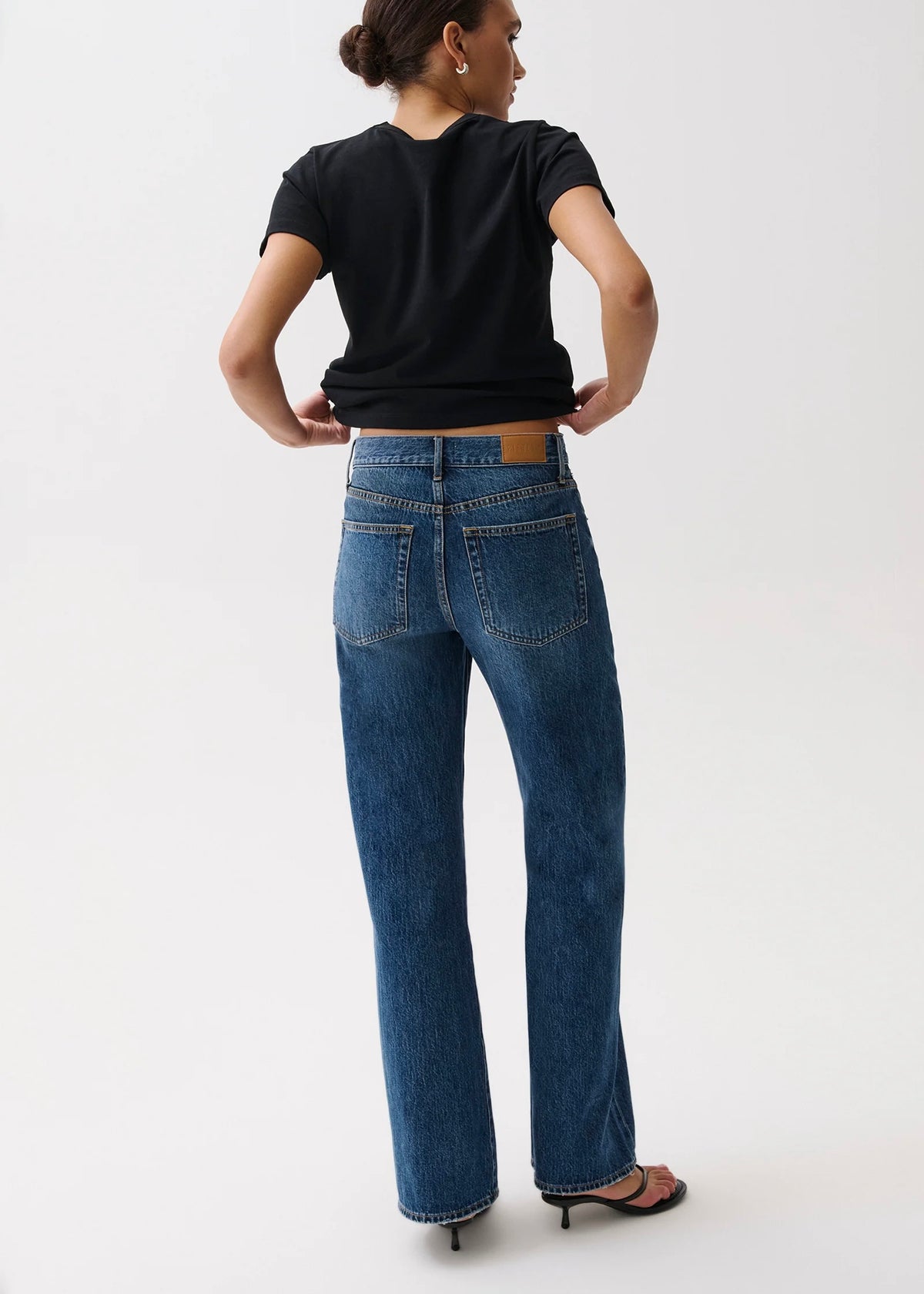 PISTOLA LARSEN RELAXED FLARE JEANS - DARING
