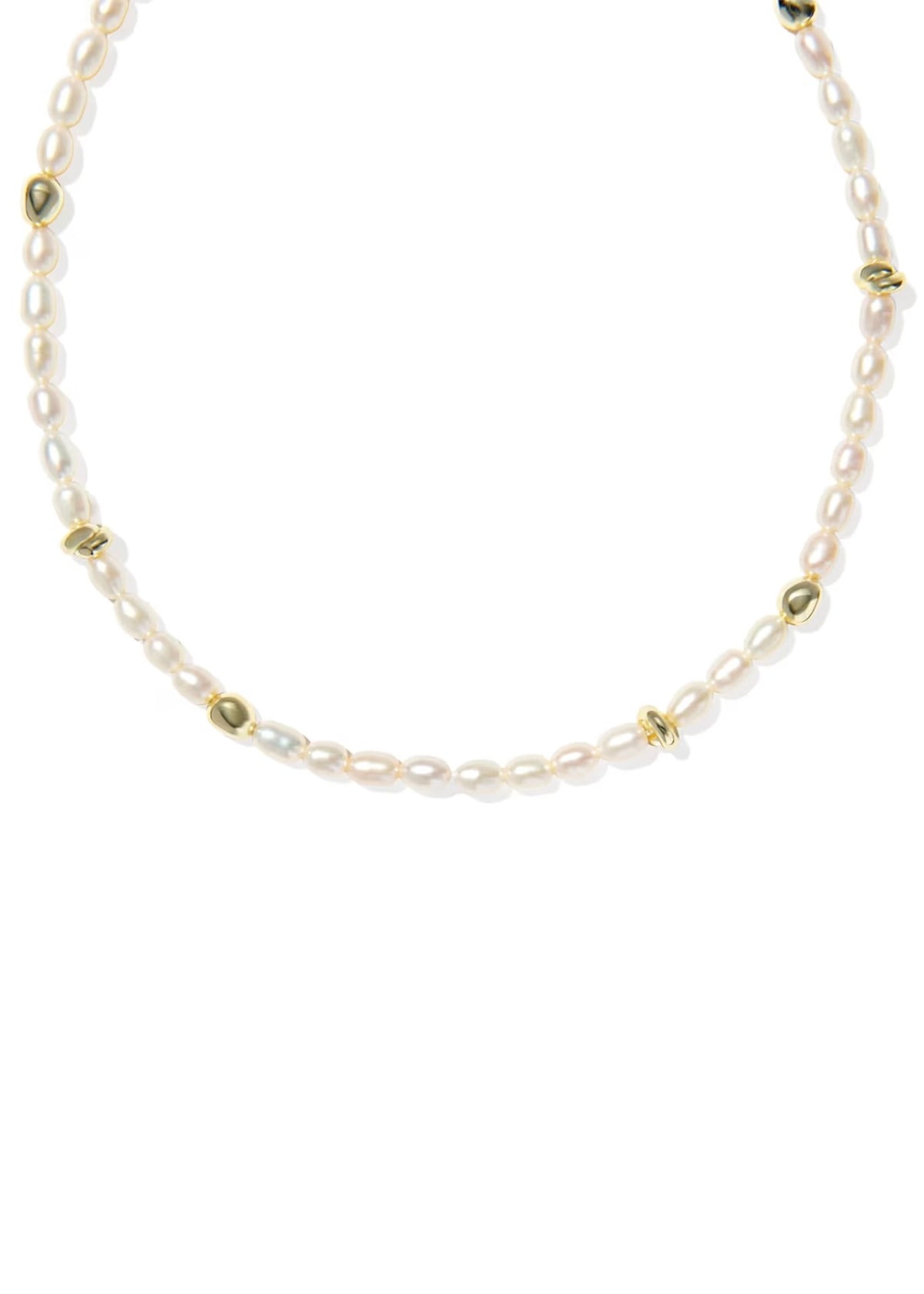 KENDRA SCOTT GABRIELLA PEARL STRAND NECKLACE - GOLD