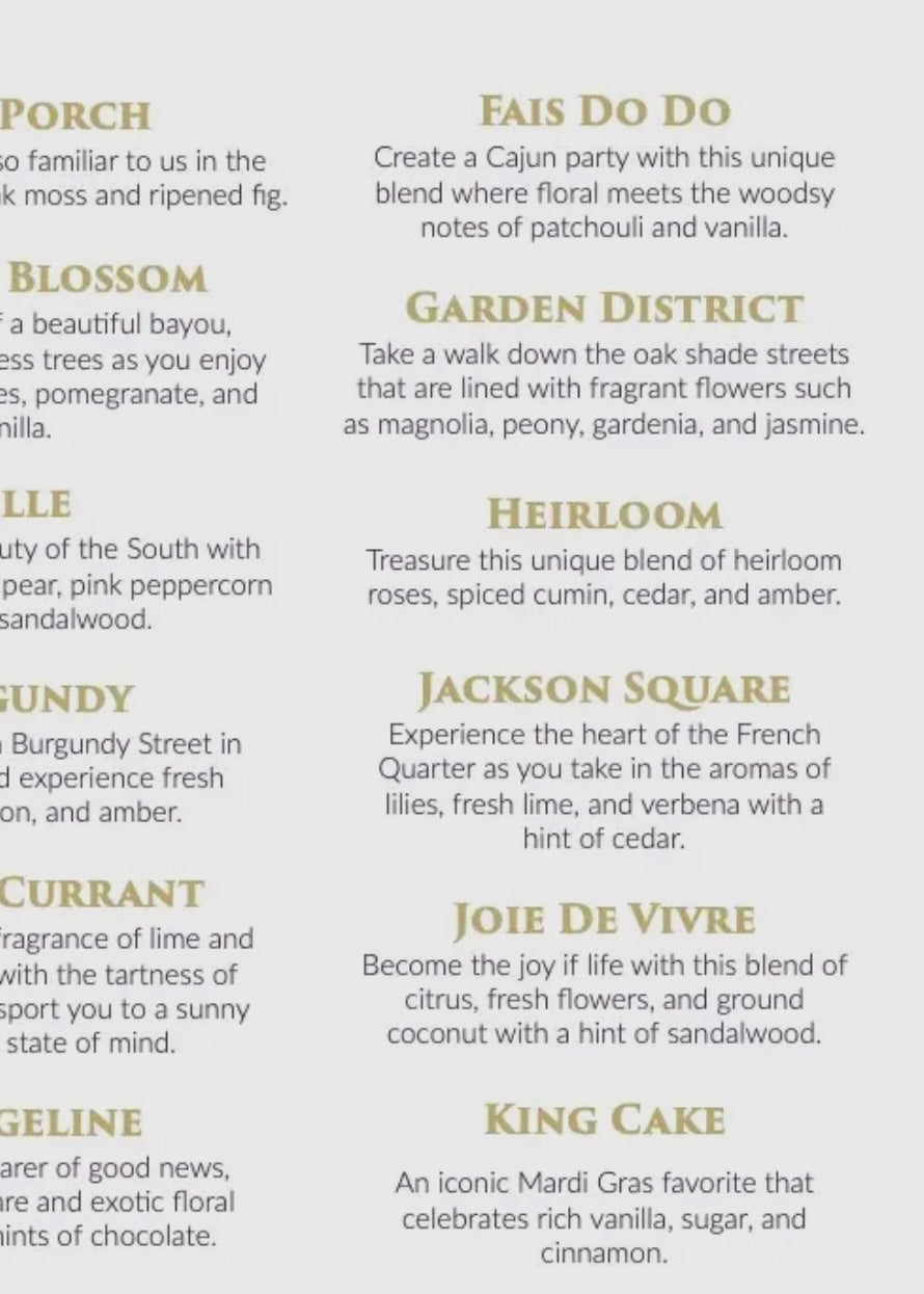 10 OZ MARQUIS CANDLE