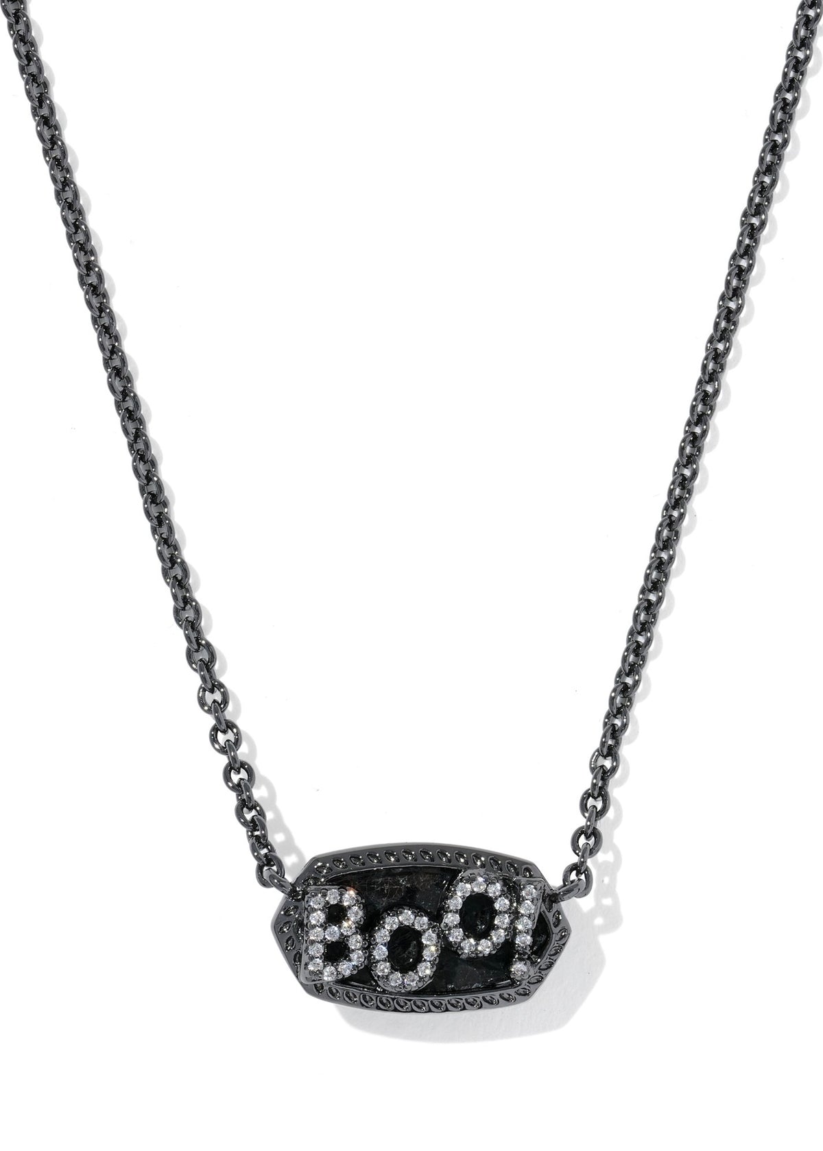 KENDRA SCOTT ELISA BOO SHORT PENDANT NECKLACE