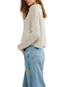 FREE PEOPLE OPAL ROLLNECK SWEATER - TEA