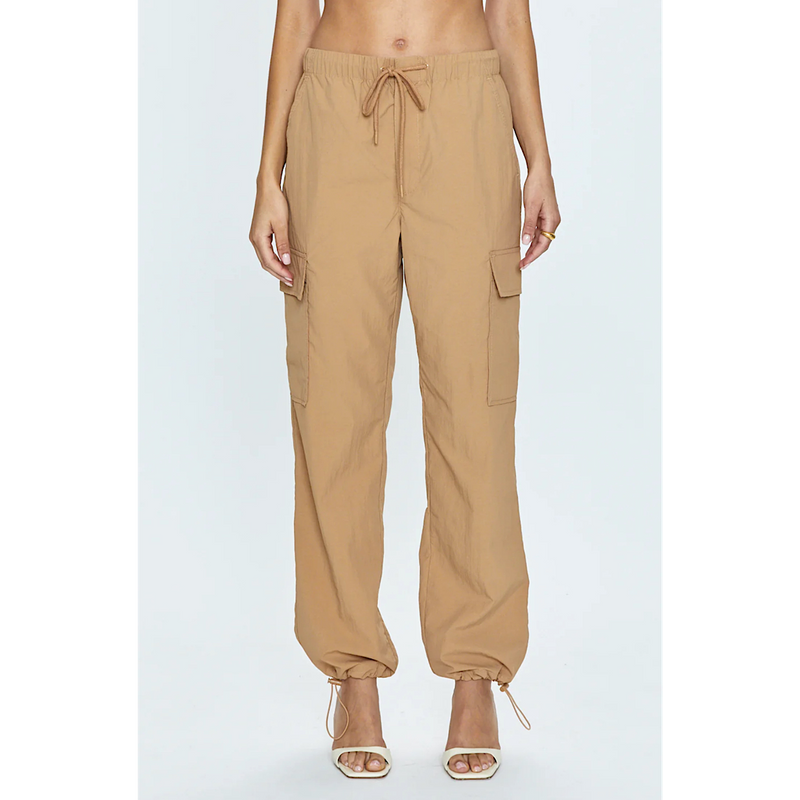 PISTOLA JADE LIGHTWEIGHT CARGO TROUSERS - CAMEL